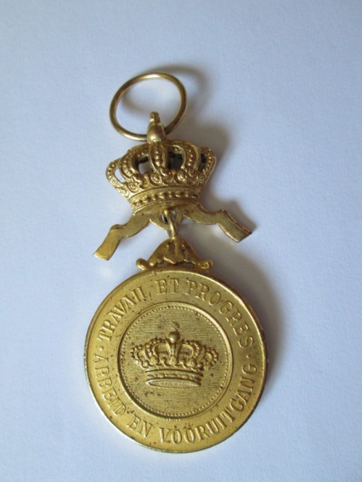 MEDALIA BELGIANA MUNCA SI PROGRES