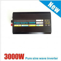 INVERTOR( convertor ) 12v/24v/48V la 220V 3 KW SINUSOIDA PURA 3000W REALI ! foto