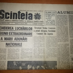 ziarul scanteia 17 februarie 1968-incheierea sesiunii a marii adunari nationale