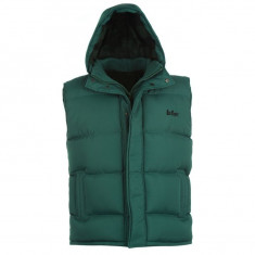 Vesta Lee Cooper Hoody Gilet Mens - Originala - Pret Eticheta 55 Lire ( 300 lei ) - Noua - Marimea M - minim 85 kg !!! - Livrare 3 - 4 zile ! foto