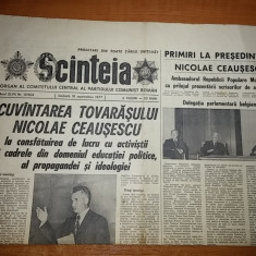 ziarul scanteia 10 septembrie 1977 - cuvantarea lui ceausescu