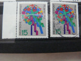 germania 1965 - aniversarea zilei de 1 Mai - stampilat+nestampilat