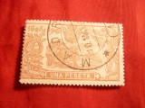 Timbru 1 Pesetas carmin 1905- 500 Ani Don Quijote Spania ,stamp.