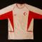 Tricou Nike cu Nationala Turciei; marime S: 47 cm bust, 55 cm lungime
