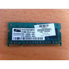 Memorie Laptop DDR2 de 512 mb
