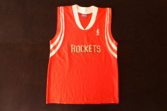 Tricou baschet NBA Rockets; 54.5 cm bust, 58 cm lungime, 42 cm intre umeri foto