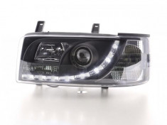 Set Faruri Design LED/Lumini de Zi 5 VW Bus (type T4) yr. 90-03 black foto