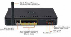 Router Wireless D-Link DSL-2640R Wireless G ADSL Broadband Modem + Wireless Router foto