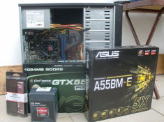 Gaming PC AMD Quad-Core, 8 GB RAM,EVGA Nvidia GTX 550 TI foto