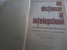 Th Simenschy Un dictionar al intelepciuniii foto