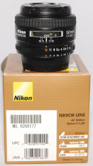 Nikon AF 50mm 1.4D foto