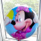 Balon folie pentru party cu Minnie Mouse- potrivit pentru heliu sau umflat normal-cadou batul suport