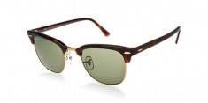 Ray-Ban Clubmaster RB3016 W0366 Ochelari de soare Unisex Autentici foto