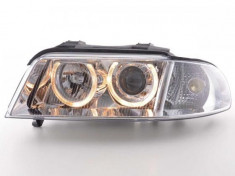 Set Faruri Angel Eyes 15 Audi A4 (type B5) yr. 99-01 chrome foto