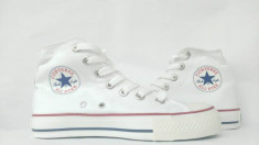 Bascheti Converse All Star high top chuk Taylor- albi unisex foto