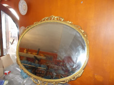 Spectaculoasa oglinda veche de cristal cu rama din lemn-cel mai mic pret!!!! NR2 foto