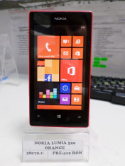 NOKIA LUMIA 520/CODAT ORANGE/NU OFER ACCESORII(LM3) foto