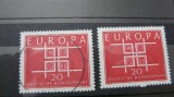 GERMANIA 1963 - EUROPA CEPT - TIMBRU STAMPILAT+NESTAMPILA, Nestampilat