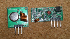 433Mhz RF transmitter and receiver kit (arduino AVR PIC) foto