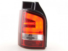 Set stopuri design LED VW T5 Bj. 2010- rosu/clar 4 foto