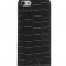 Husa pentru Apple iPhone 5 &amp;quot Croc Style&amp;quot Neagra