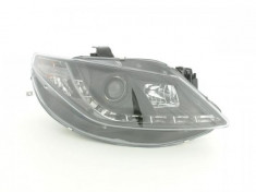 Set Faruri Design LED/Lumini de Zi 2 Seat Ibiza (type 6J) yr. 08- black foto