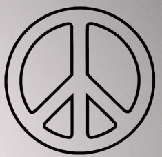 Sticker - Autocolant - Abtibild - Tatuaj de perete - Peace 3 foto