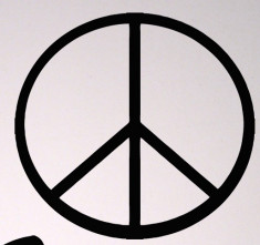 Sticker - Autocolant - Abtibild - Tatuaj de perete - Peace 2 foto