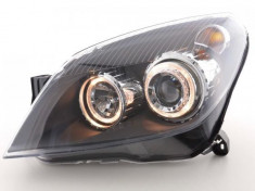 Faruri Angel Eyes Opel Astra (type H) yr. 04-10 black RHD/LHD85 foto