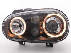 Faruri Angel Eyes VW Golf 4 (type 1J) yr. 98-03 black RHD/LHD29 foto