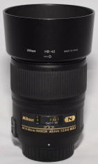 Nikon AF-S Nikkor 60mm 2,8G Nano Crystal foto