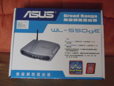 Router Asus WL-550GE Firmware nou foto