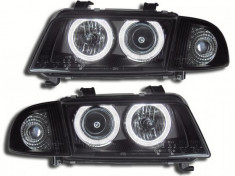 Set Faruri Angel Eyes 14 Audi A4 (type B5) yr. 95-99 black RHD/LHD foto