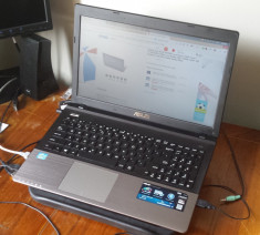 Laptop Asus K55A-SO708D cu procesor Intel CoreTM i7-3632QM, 2.20GHz, Ivy Bridge, 4GB, 750GB, Intel HD Graphics foto