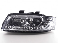 Faruri Dayline led Audi A4 (type 8E) yr. 01-04 chrome15 foto