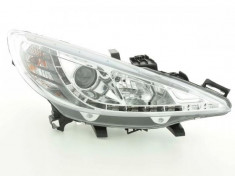 Set Faruri Design LED/Lumini de Zi 9 Peugeot 207 yr. 06- chrome foto