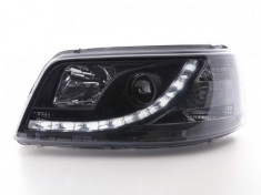 Set Faruri Design LED/Lumini de Zi 8 VW Bus (type T5) yr. 03-09 black foto