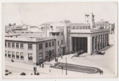 Bucuresti,Gara de Nord,animata,circulata,francata,stampila CENZURAT,1943 foto