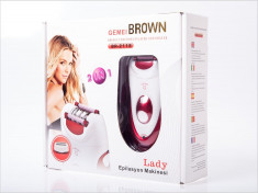 Epilator 2in1 Gemei Brown BR-2118-PRODUS NOU foto