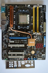 KIT Placa baza Asus M2N-Sli-Deluxe + Procesor Amd X2 4600+ (SLI,Dual Gigabit Lan,Dual Raid,DDR2 800,Firewire) foto