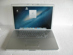 laptop APPLE MACBOOK PRO A1229 17 inch display, t7700 2.4 ghz, 4 gb ddr2 , nvidia 8600gt ~256 mb foto