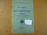 Regulamentul scolii de gospodarie casnica din Iasi Principesa Maria Buc. 1908