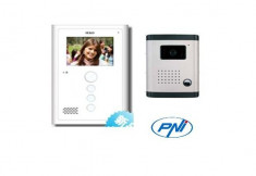 Interfon video cu 1 monitor model PNI DF-1431 cu ecran LCD de 3.8 inch(10776) foto