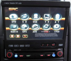 DVD AUTO 1 DIN,GPS,TV,NAVIGATIE,USB DVD PLAYER WITSON 1 DIN-NECESITA SCHIMBARE FOLIE CONTACTE!! foto