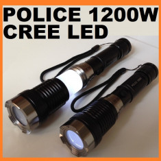 LANTERNA SI LAMPA POLICE CREE LED 1200 W foto