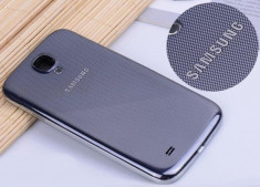 Capac spate baterie Samsung Galaxy S4 i9500 i9505 OEM Samsung NOU; culori: Pebble Blue / Marble white foto