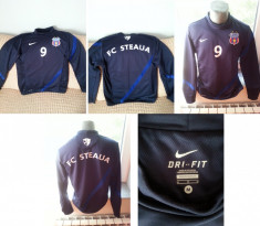 Bluza de antrenament ( tricou maneca lunga ) Nike Fc Steaua Dri-fit originala Mihai Costea foto