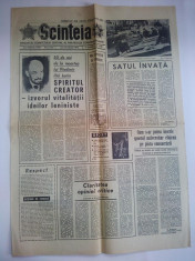 Ziar Scanteia 21 ianuarie 1974 ( 50 de ani da la moartea lui Lenin ) foto