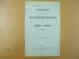 Satzungen der Deutsch - Evangelischen Kirchengemeinde zu Campina 1905