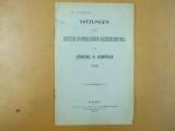 Satzungen der Deutsch - Evangelischen Kirchengemeinde zu Campina 1905, Alta editura